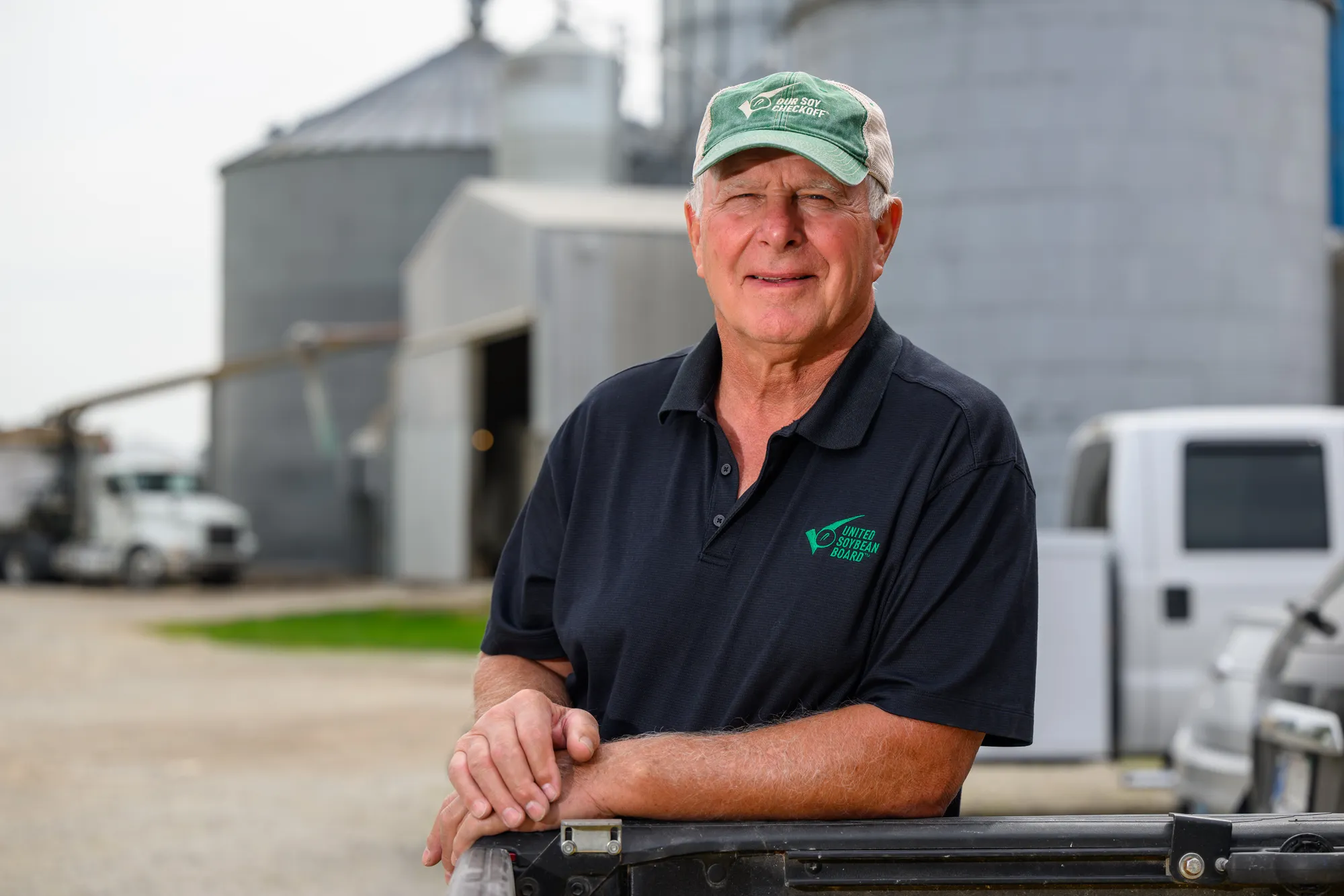 Jim Douglas, soybean farmer
